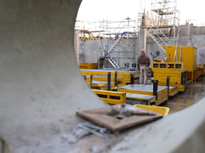 Baustelle Kläranlage Meßkirch - Fa. Georg Reisch