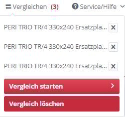 Vergleichsfunktion