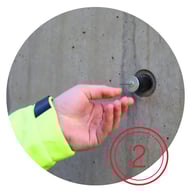 RiveStop Montage-Schritt 2